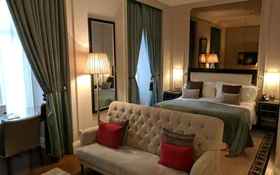 Boutique hotel bedroom